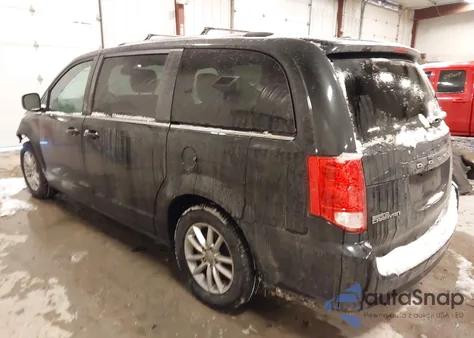 2019 Dodge Grand Caravan Sxt из США, поврежденный, VIN 2C4RDGCG9KR595484